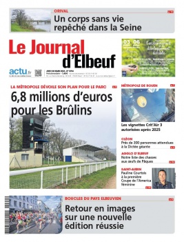 Lisez Le Journal d'Elbeuf du 28 mars 2024 sur ePresse.fr