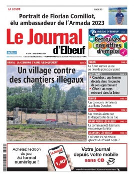 Le Journal d'Elbeuf 25 mai 2023