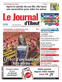 Le Journal d'Elbeuf 19 mai 2022