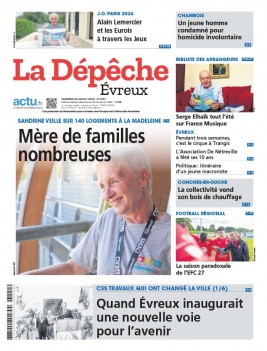 Lisez La Dépêche - Evreux du 26 juillet 2024 sur ePresse.fr