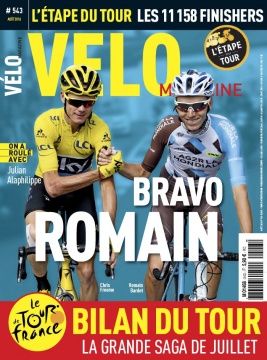Vélo Magazine N°543 du 28 juillet 2016 à télécharger sur iPad