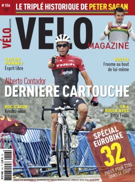 Vélo Magazine N°556 du 29 septembre 2017 à télécharger sur iPad