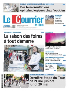Lisez Le Courrier de l'Eure du 15 mai 2024 sur ePresse.fr