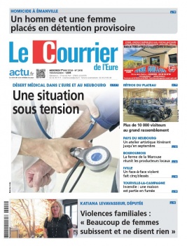 Lisez Le Courrier de l'Eure du 01 mai 2024 sur ePresse.fr