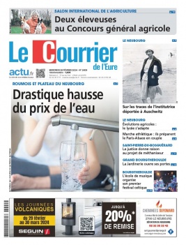 Lisez Le Courrier de l'Eure du 28 février 2024 sur ePresse.fr