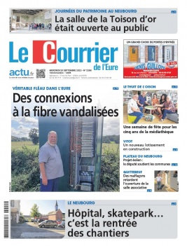 Lisez Le Courrier de l'Eure du 20 septembre 2023 sur ePresse.fr