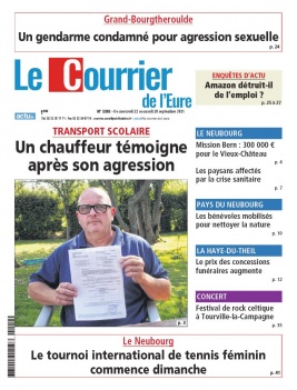Le Courrier de l'Eure N°2282 du 22 septembre 2021 à télécharger sur iPad