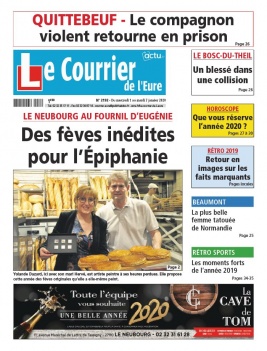 Le Courrier de l'Eure N°2192 du 01 janvier 2020 à télécharger sur iPad