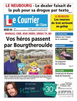 Le Courrier de l'Eure N°2162 du 05 juin 2019 à télécharger sur iPad