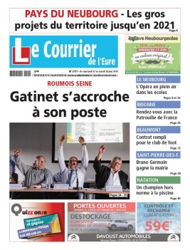 Le Courrier de l'Eure N°2111 du 13 juin 2018 à télécharger sur iPad