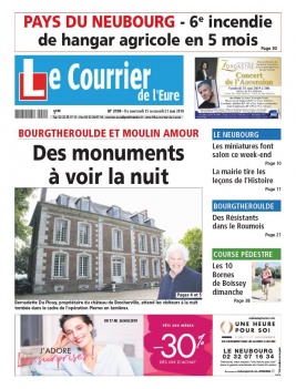 Le Courrier de l'Eure N°2159 du 15 mai 2019 à télécharger sur iPad