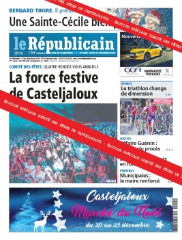 Le Républicain Lot et Garonne N°3884 du 12 décembre 2019 à télécharger sur iPad