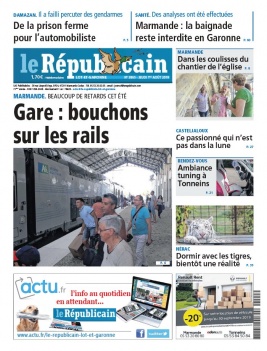 Le Républicain Lot et Garonne N°3865 du 01 août 2019 à télécharger sur iPad