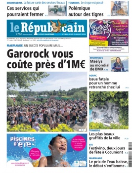 Le Républicain Lot et Garonne N°3864 du 25 juillet 2019 à télécharger sur iPad