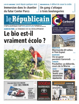Le Républicain Lot et Garonne N°3858 du 20 juin 2019 à télécharger sur iPad