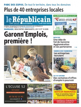 Le Républicain Lot et Garonne N°3805 du 07 juin 2018 à télécharger sur iPad
