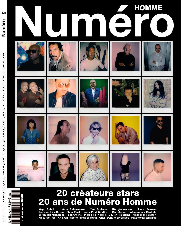 Numéro Homme 15 octobre 2020 Numéro Homme du 15 octobre 2020