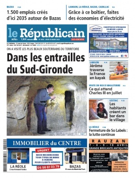 Le Républicain Sud Gironde 30 mars 2023