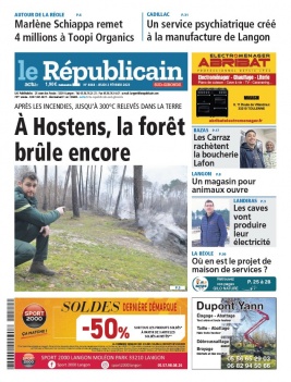 Le Républicain Sud Gironde 02 février 2023