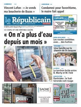 Le Républicain Sud Gironde 30 juin 2022