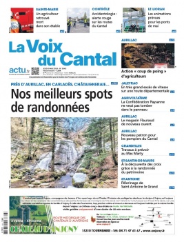Lisez La Voix du Cantal du 09 mai 2024 sur ePresse.fr
