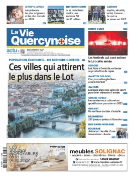 Lisez La Vie Quercynoise du 09 janvier 2025 sur ePresse.fr