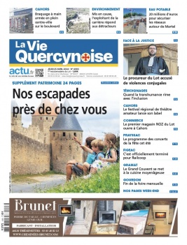 Lisez La Vie Quercynoise du 25 avril 2024 sur ePresse.fr