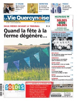 La Vie Quercynoise N°3975 du 20 janvier 2022 à télécharger sur iPad