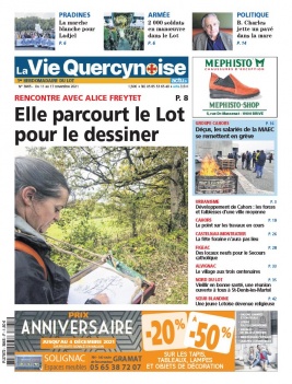 La Vie Quercynoise N°3965 du 11 novembre 2021 à télécharger sur iPad