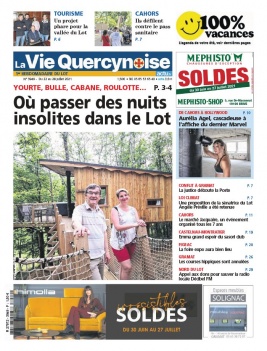 La Vie Quercynoise N°3949 du 22 juillet 2021 à télécharger sur iPad