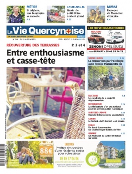 La Vie Quercynoise N°3940 du 20 mai 2021 à télécharger sur iPad