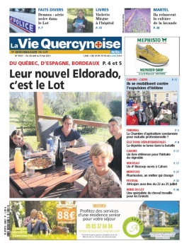 La Vie Quercynoise N°3937 du 29 avril 2021 à télécharger sur iPad