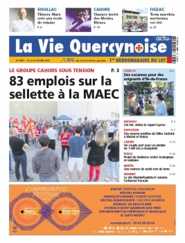 La Vie Quercynoise N°3897 du 23 juillet 2020 à télécharger sur iPad