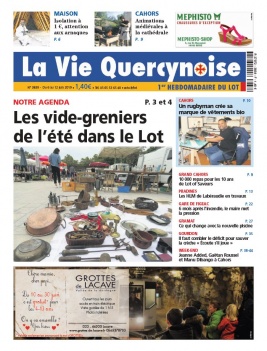 La Vie Quercynoise N°3838 du 06 juin 2019 à télécharger sur iPad