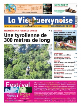 La Vie Quercynoise N°3791 du 12 juillet 2018 à télécharger sur iPad