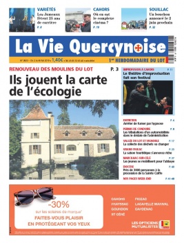 La Vie Quercynoise N°3833 du 02 mai 2019 à télécharger sur iPad