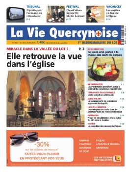 La Vie Quercynoise N°3831 du 18 avril 2019 à télécharger sur iPad