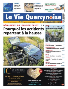La Vie Quercynoise N°3836 du 23 mai 2019 à télécharger sur iPad