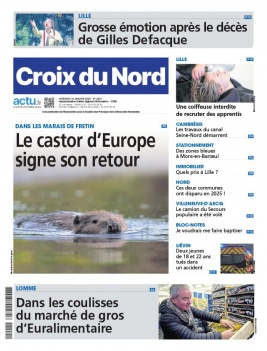 Lisez Croix du Nord du 10 janvier 2025 sur ePresse.fr