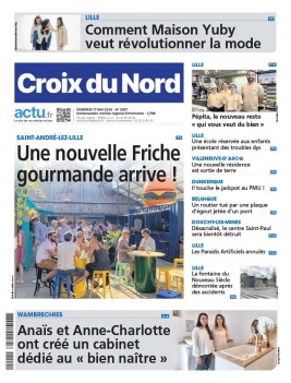 Lisez Croix du Nord du 17 mai 2024 sur ePresse.fr