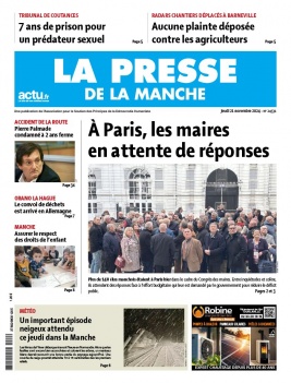 Lisez La Presse de la Manche du 21 novembre 2024 sur ePresse.fr