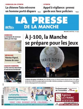 Lisez La Presse de la Manche du 17 avril 2024 sur ePresse.fr