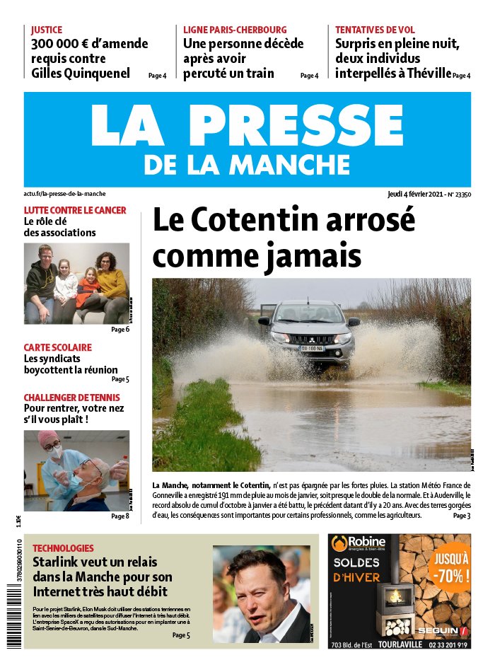 La Presse De La Manche N Du 04 Fevrier 21 A Telecharger Sur Ipad La Presse De La Manche N Du 04 Fevrier 21 A Telecharger Sur Ipad