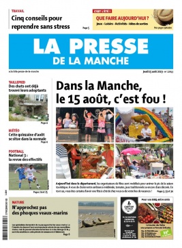 La Presse de la Manche N°22893 du 15 août 2019 à télécharger sur iPad