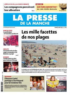 La Presse de la Manche N°22883 du 03 août 2019 à télécharger sur iPad