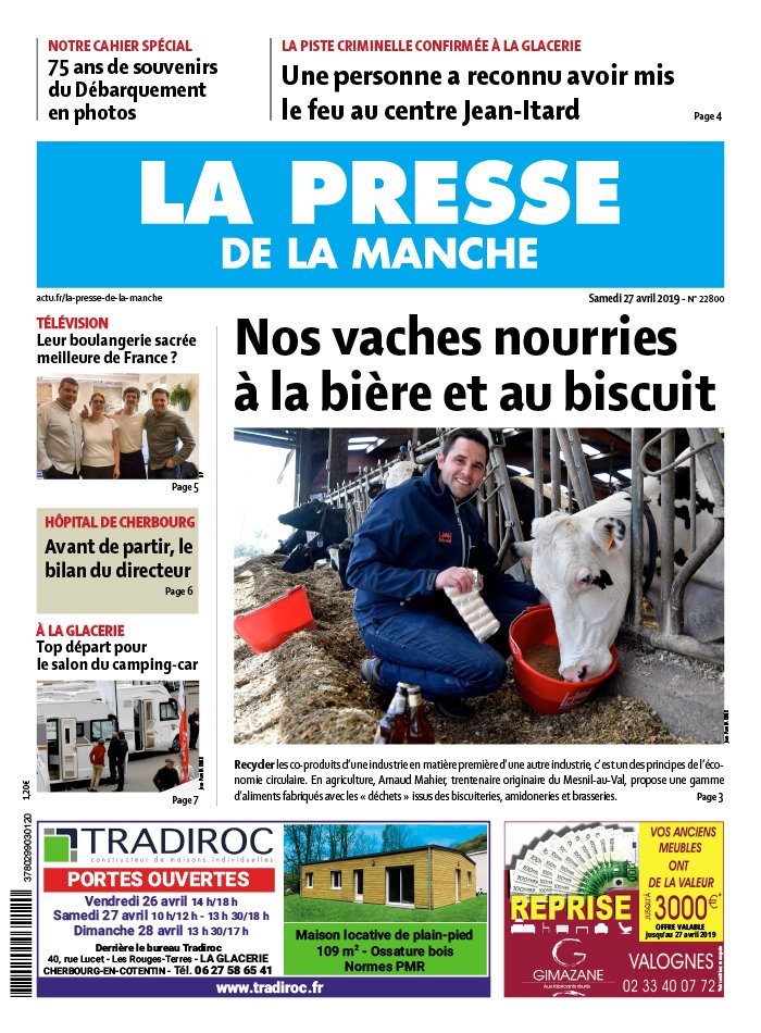 La Presse De La Manche N°22800 Du 27 Avril 2019 à Télécharger Sur Ipad