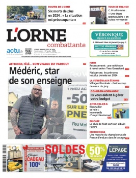 Lisez L'Orne Combattante - Flers du 09 janvier 2025 sur ePresse.fr