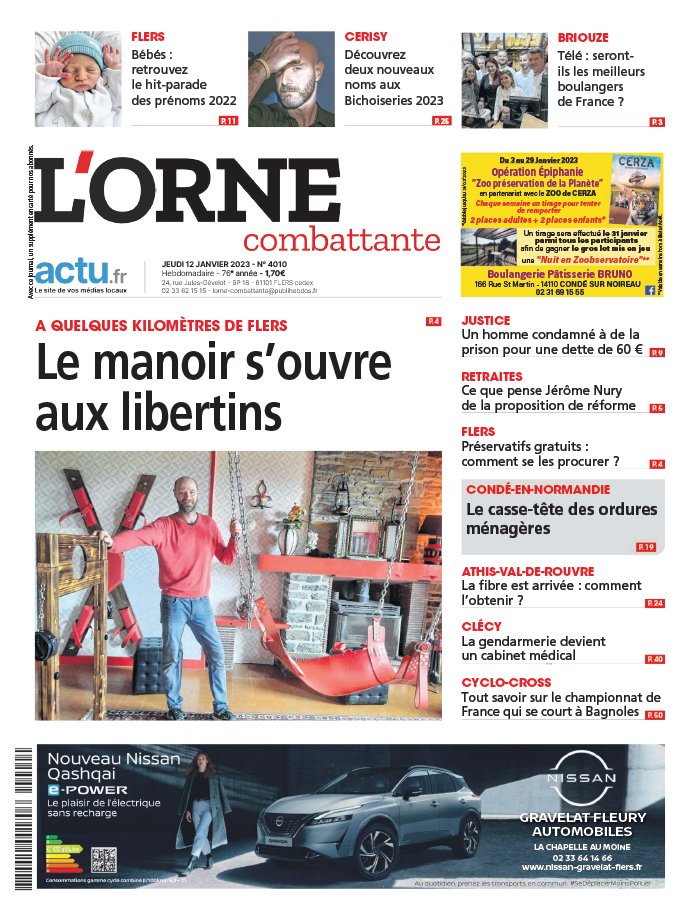 L Orne Combattante N 4010 Du 12 Janvier 2023 T l charger Sur IPad l-orne-combattante-n-4010-du-12-janvier-2023-t-l-charger-sur-ipad