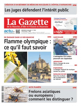 Lisez La Gazette de la Manche - St Hilaire du 15 mai 2024 sur ePresse.fr
