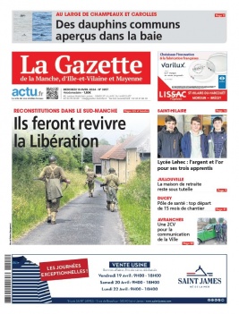 Lisez La Gazette de la Manche - St Hilaire du 10 avril 2024 sur ePresse.fr